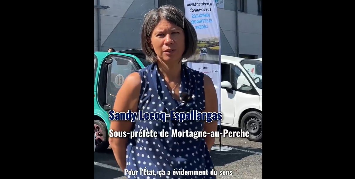 Reportage de Mobilians sur les véhicules électriques légers testés à L'Aigle